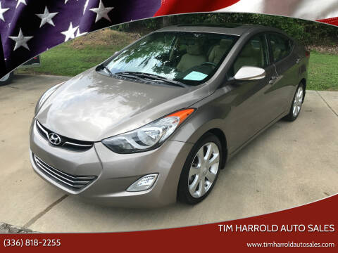 2013 Hyundai Elantra for sale at Tim Harrold Auto Sales in Wilkesboro NC