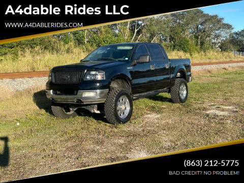 2004 Ford F-150 for sale at A4dable Rides LLC in Haines City FL