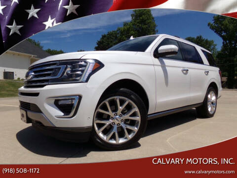 2019 Ford Expedition for sale at Calvary Motors, Inc. in Bixby OK
