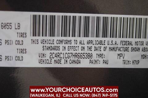 2017 Chrysler Pacifica LX