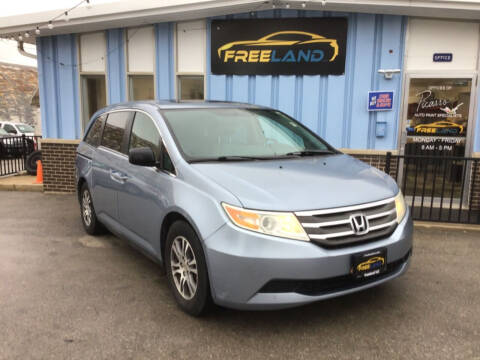 2011 Honda Odyssey for sale at Freeland LLC in Waukesha WI