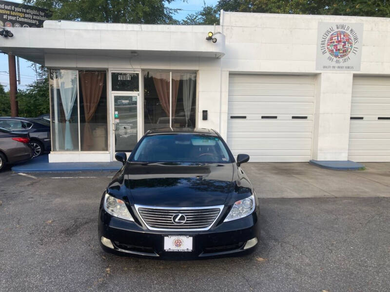 2008 Lexus LS 460 for sale at International World Motors LLC in Richmond VA