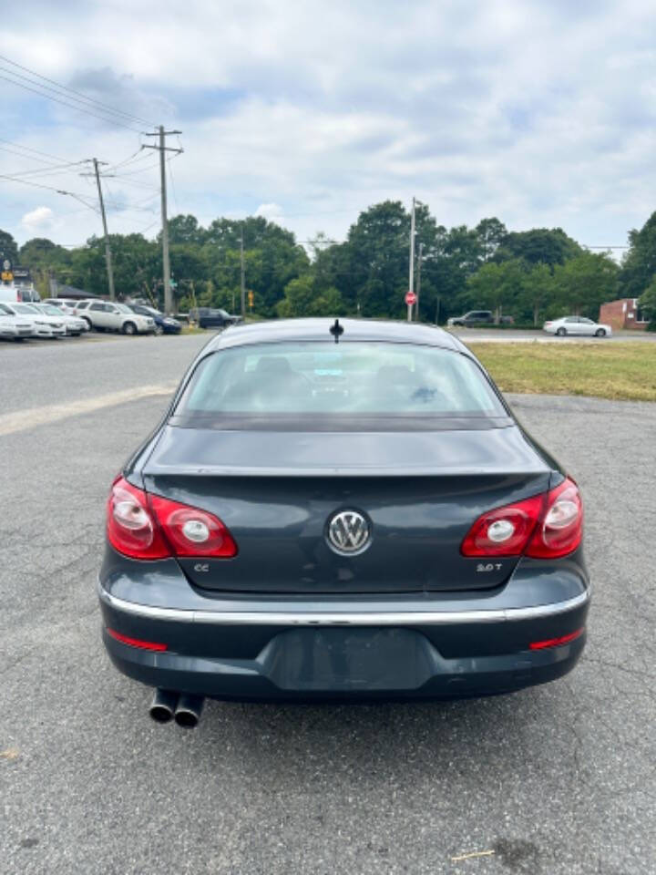 2012 Volkswagen CC for sale at Concord Auto Mall in Concord, NC