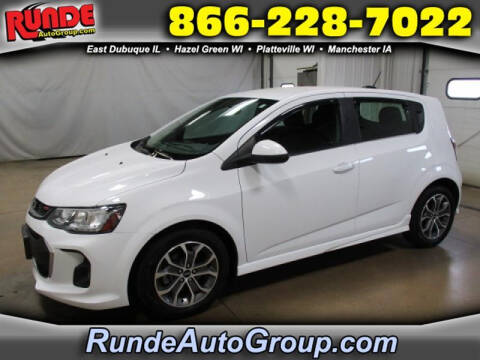 2018 Chevrolet Sonic for sale at Runde PreDriven in Hazel Green WI