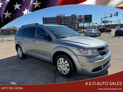 2017 Dodge Journey for sale at A & D Auto Sales in Joplin MO
