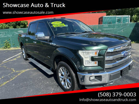 2016 Ford F-150 for sale at Showcase Auto & Truck in Swansea MA