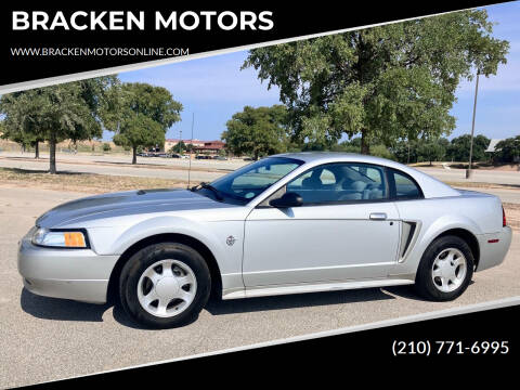 1999 Ford Mustang for sale at BRACKEN MOTORS in San Antonio TX