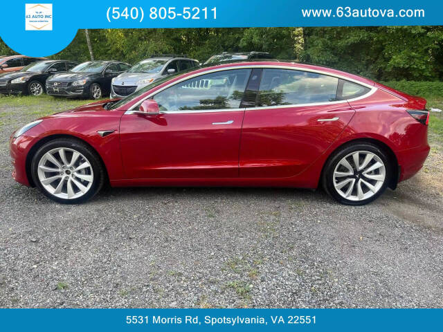 2018 Tesla Model 3 for sale at 63 Auto Inc in Spotsylvania, VA