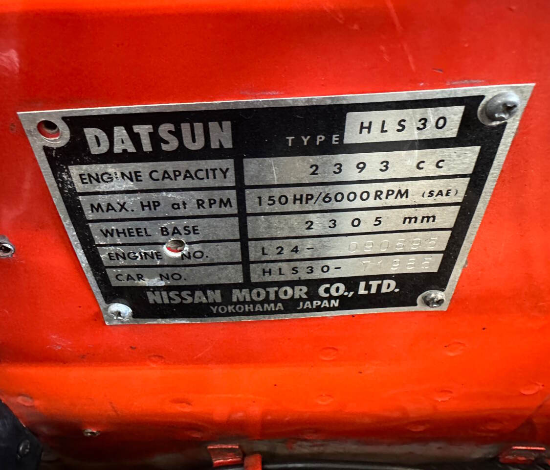 1972 Datsun 240Z 80