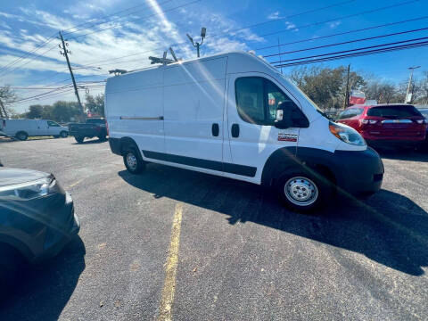 2018 RAM ProMaster for sale at GATEWAY  FINANCE  INC - GATEWAY FINANCE INC in Houston TX