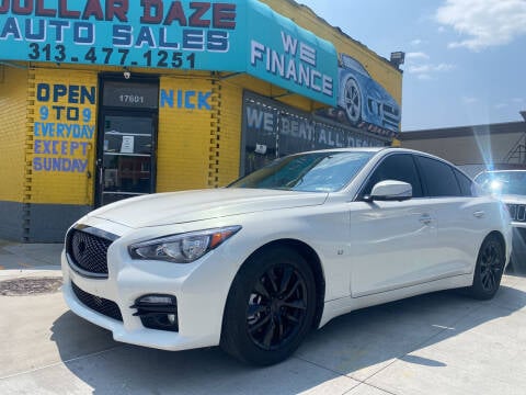 2014 Infiniti Q50 for sale at Dollar Daze Auto Sales Inc in Detroit MI