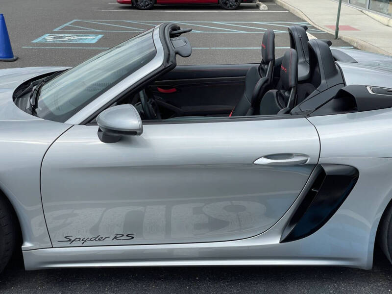 2025 Porsche 718 Boxster Spyder RS