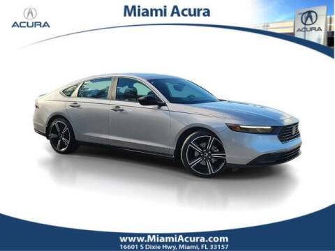 2023 Honda Accord Hybrid for sale at MIAMI ACURA in Miami FL