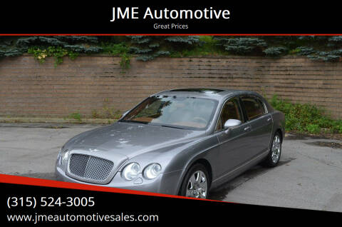 2007 Bentley Continental for sale at JME Automotive in Ontario NY