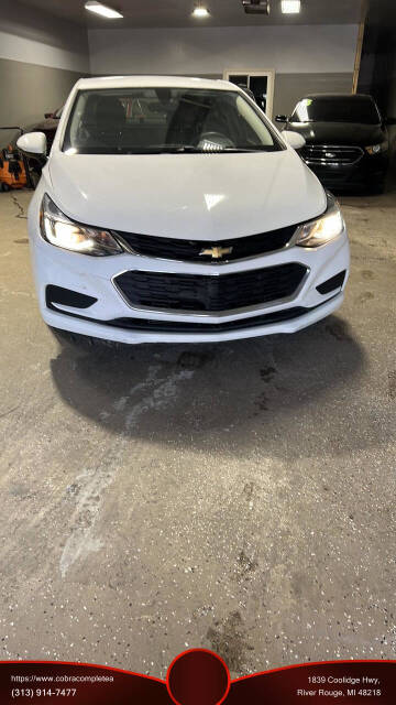 2017 Chevrolet Cruze for sale at Cobra Complete Auto Repair & Collison Inc. in River Rouge, MI