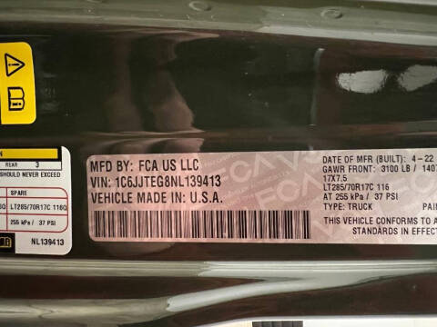 2022 Jeep Gladiator Mojave