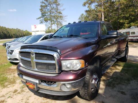 2005 Dodge Ram 3500 for sale at SUNNYBROOK USED CARS in Menahga MN