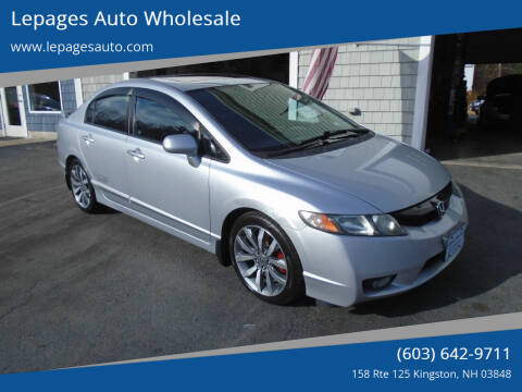 2011 Honda Civic for sale at Lepages Auto Wholesale in Kingston NH