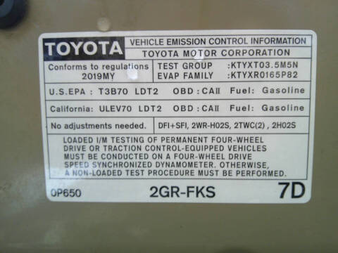 2019 Toyota Tacoma TRD Sport