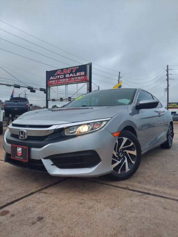 2016 Honda Civic for sale at AMT AUTO SALES LLC in Houston TX