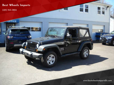 2013 Jeep Wrangler for sale at Best Wheels Imports in Johnston RI