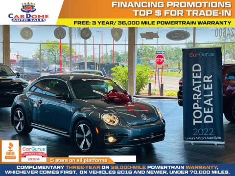 2013 Volkswagen Beetle for sale at CarDome in Detroit MI