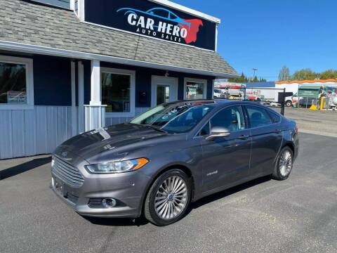 2014 Ford Fusion Hybrid for sale at Car Hero Auto Sales in Olympia WA