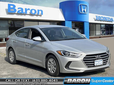 2018 Hyundai Elantra for sale at Baron Super Center in Patchogue NY