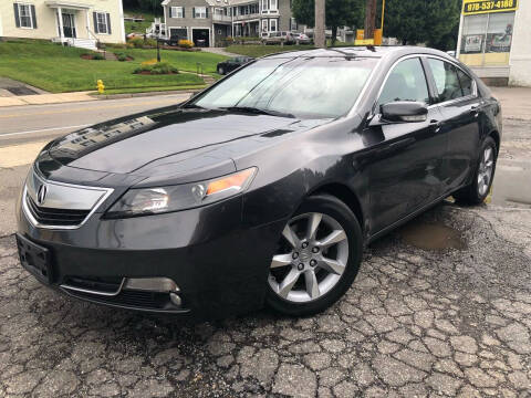 2012 Acura TL for sale at Zacarias Auto Sales Inc in Leominster MA