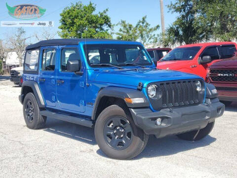 2022 Jeep Wrangler Unlimited for sale at GATOR'S IMPORT SUPERSTORE in Melbourne FL