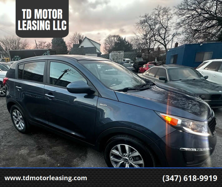 2015 Kia Sportage for sale at TD MOTOR LEASING LLC in Staten Island NY