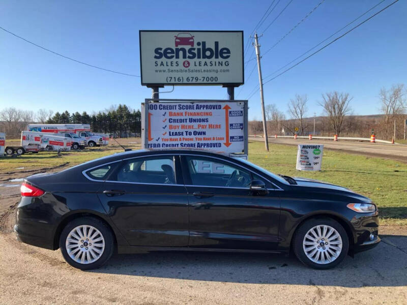 2014 Ford Fusion Energi for sale at Sensible Sales & Leasing in Fredonia NY