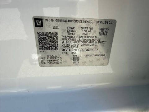 2018 GMC Sierra 1500