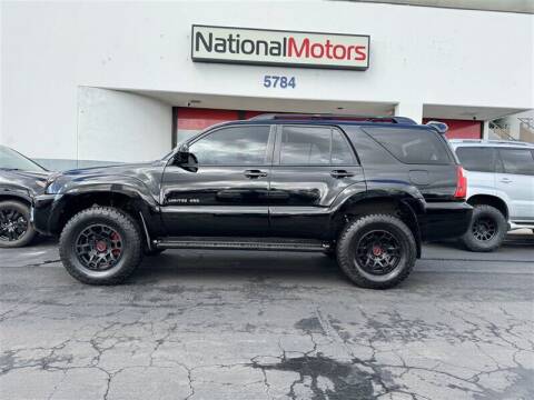 2007 Toyota 4Runner for sale at National Motors in San Diego CA