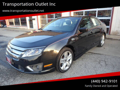 2011 Ford Fusion for sale at Transportation Outlet Inc in Eastlake OH