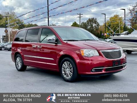 2014 Chrysler Town and Country for sale at Ole Ben Franklin Motors-Mitsubishi of Alcoa in Alcoa TN