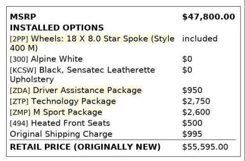 2016 BMW 3 Series 340i xDrive