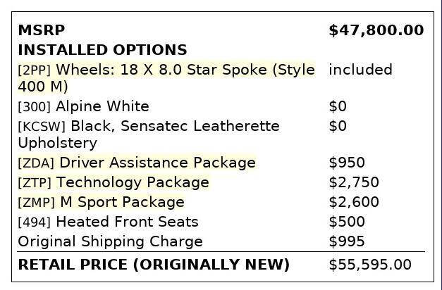 2016 BMW 3 Series 340i xDrive