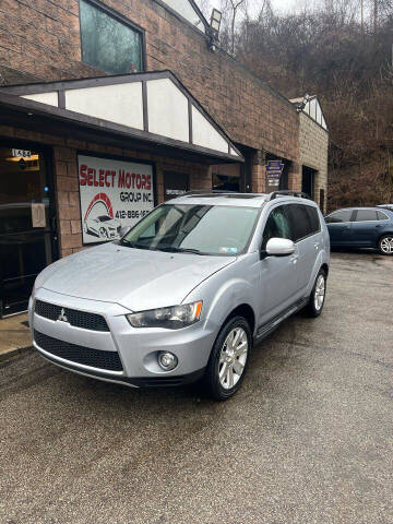 2013 Mitsubishi Outlander for sale at Select Motors Group in Pittsburgh PA