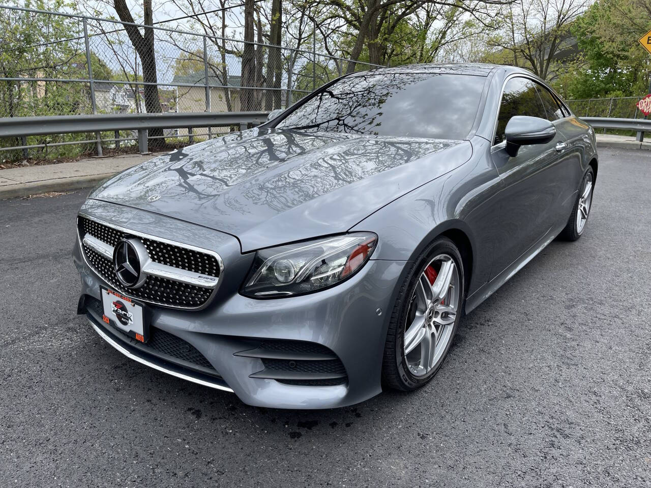 Gray 2018 Mercedes-Benz E-Class E 400 E 400 2dr Coupe 2