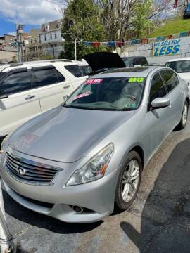 2012 Infiniti G37 Sedan for sale at High Level Auto Sales INC in Homestead PA