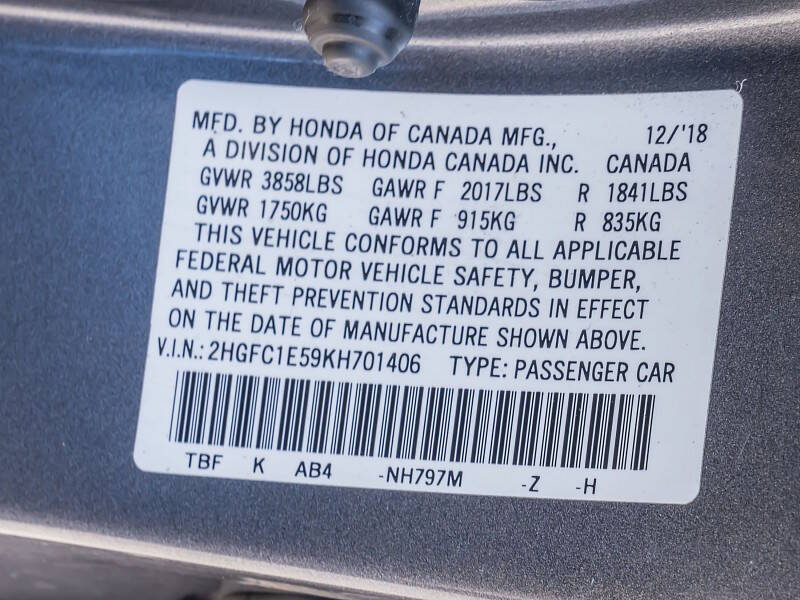 2019 Honda Civic