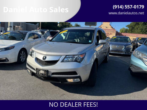 2012 Acura MDX for sale at Daniel Auto Sales in Yonkers NY