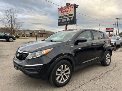 2016 Kia Sportage for sale at Unlimited Auto Group in West Chester OH
