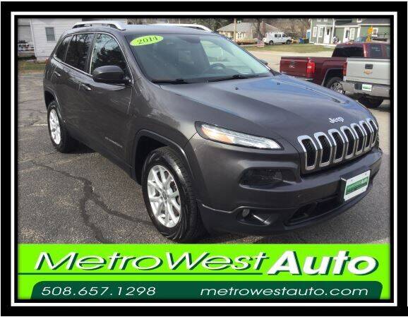 2014 Jeep Cherokee for sale at Metro West Auto in Bellingham MA