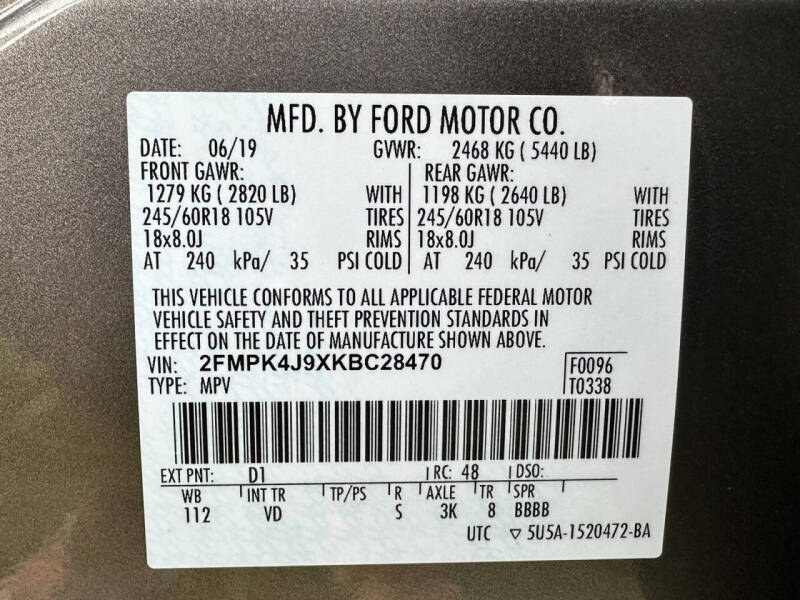 2019 Ford Edge SEL
