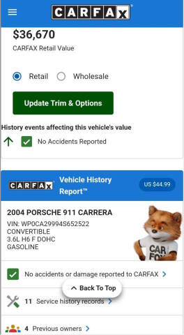 2004 Porsche 911 Carrera