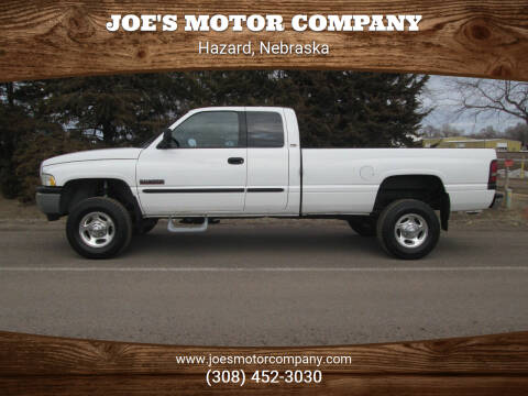 2002 Dodge Ram 2500 for sale at Joe's Motor Company in Hazard NE