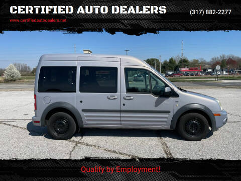 2012 Ford Transit Connect for sale at CERTIFIED AUTO DEALERS in Greenwood IN