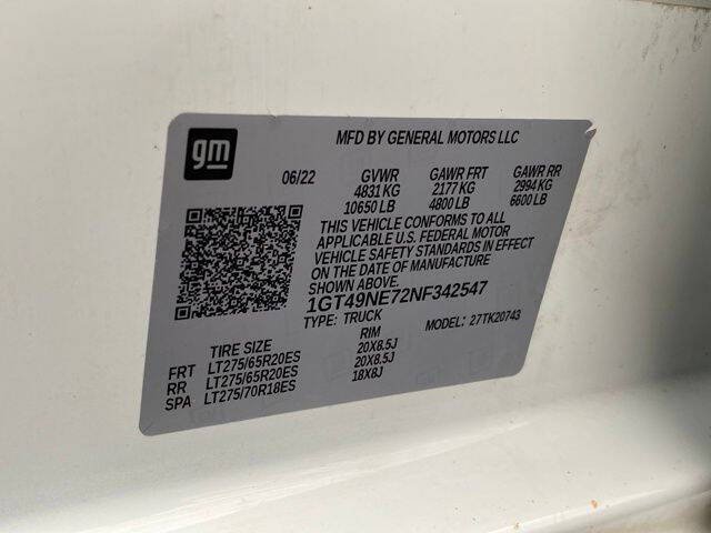 2022 GMC Sierra 2500HD